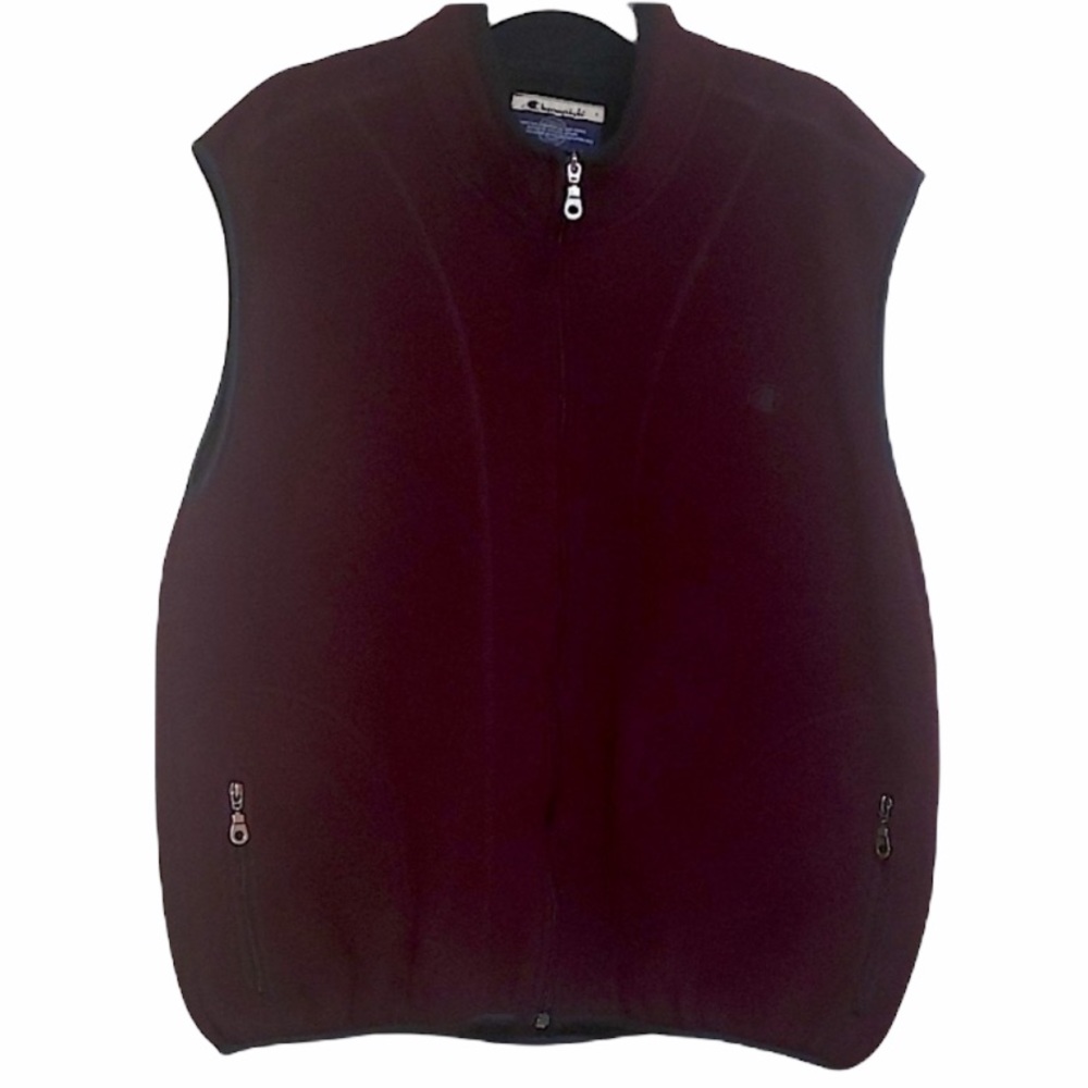 Champion Fleece Vest in Nation sz L